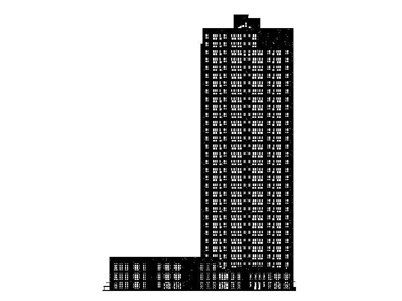 [重庆]大型现代风格公寓住宅全套施工图（多栋楼带商业...