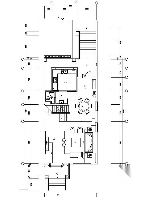 [西安]新中式风格样板别墅施工图