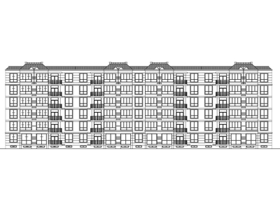 某粮库住宅楼全套建筑施工图