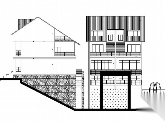 某townhouse住宅单体设计方案一