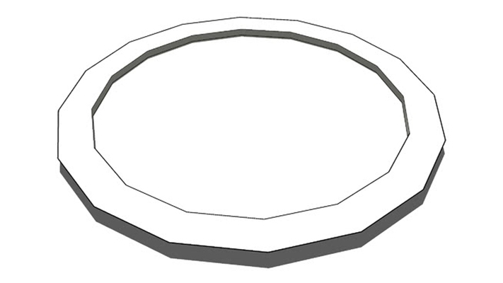 碟子 草图大师模型