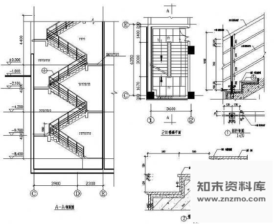 图块/节点楼梯节点详图