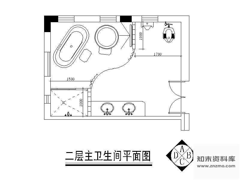 图块/节点卫生间装修详图