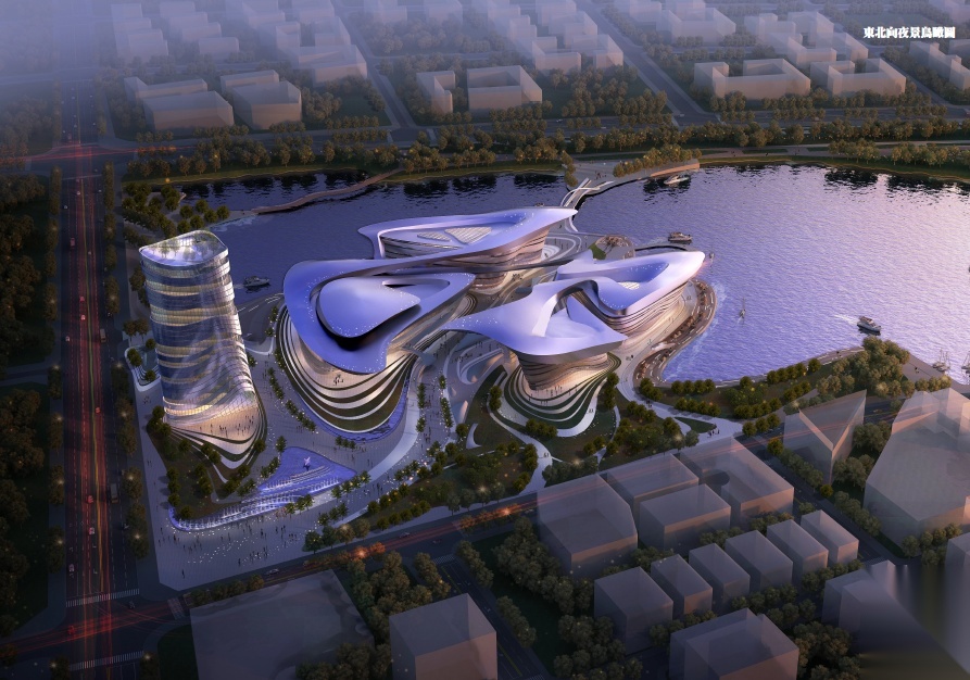 [江苏]镇江市四馆一中心建筑概念方案设计
