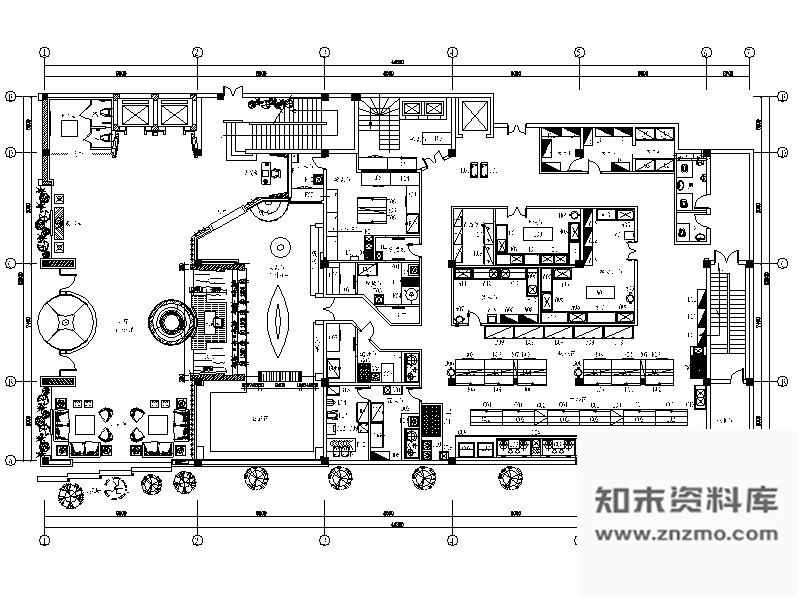 施工图知名品牌连锁酒店装修图