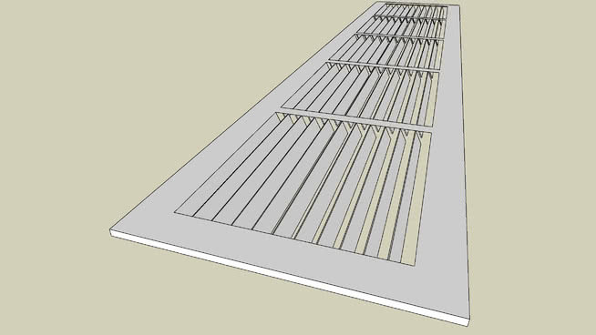 30“X6”回风格栅 日晷 尺子 书 大厦 圆规