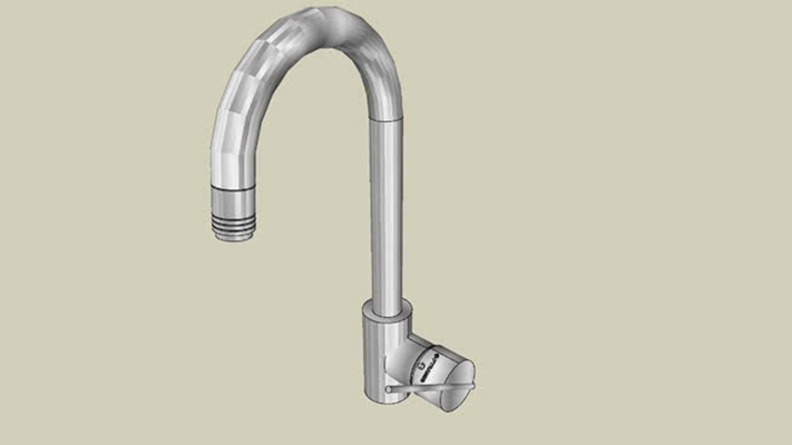 水龙头 草图大师模型