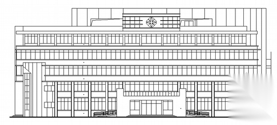 五层医院门诊及住院楼建筑施工图