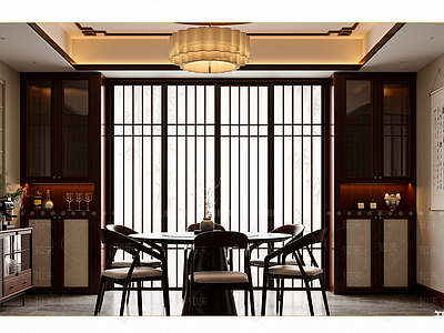 中式家居餐厅