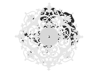 复杂花纹装饰件