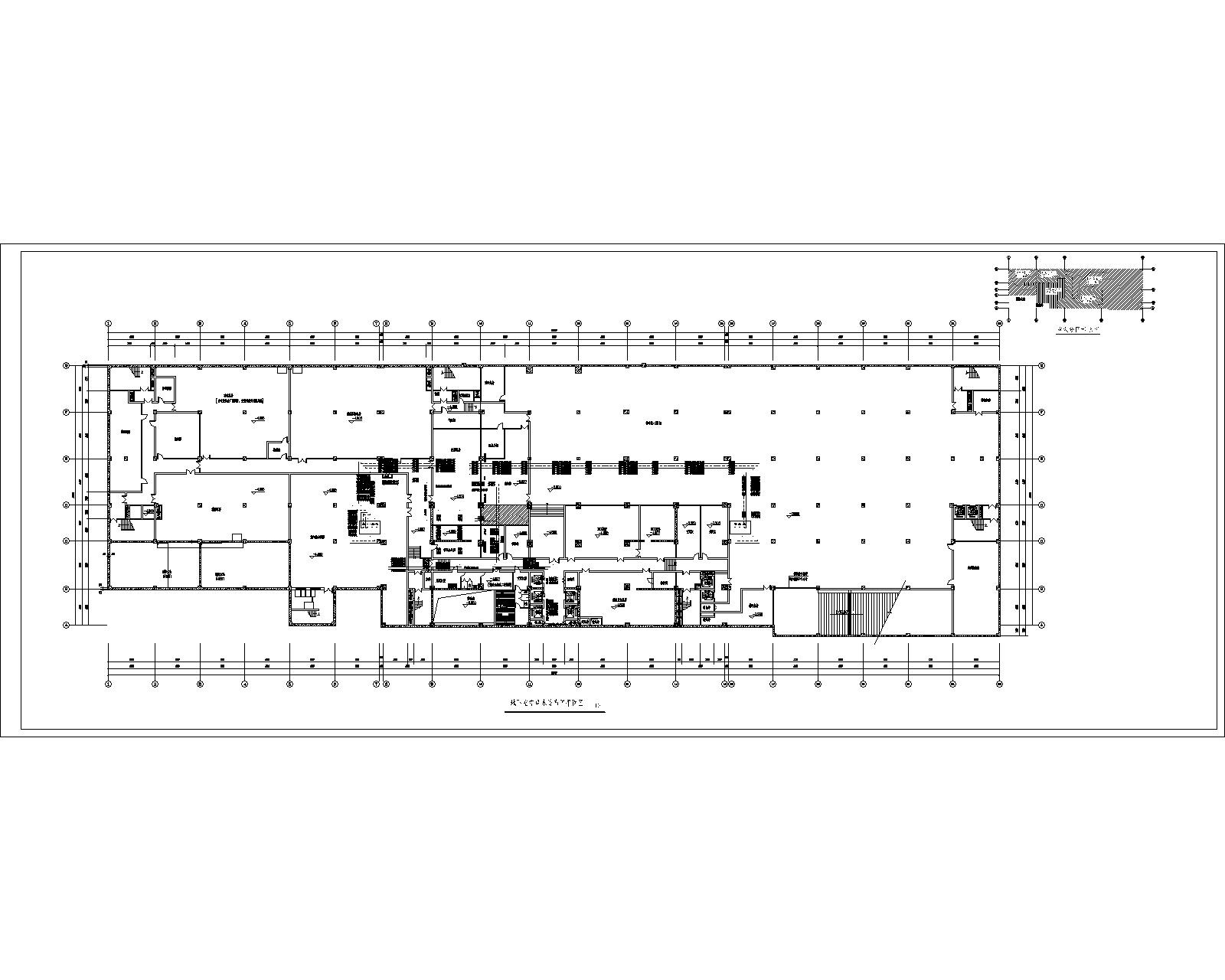 某酒店新排风、排烟设计图 建筑暖通