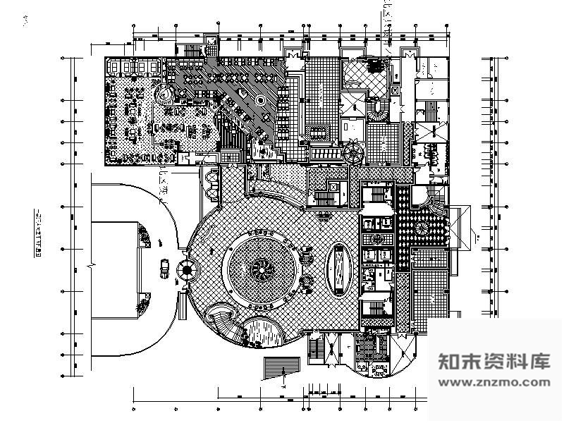 某大酒店平面图