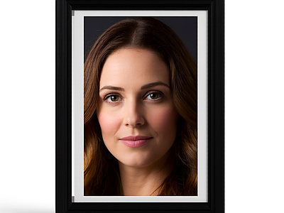 抽象人脸装饰画