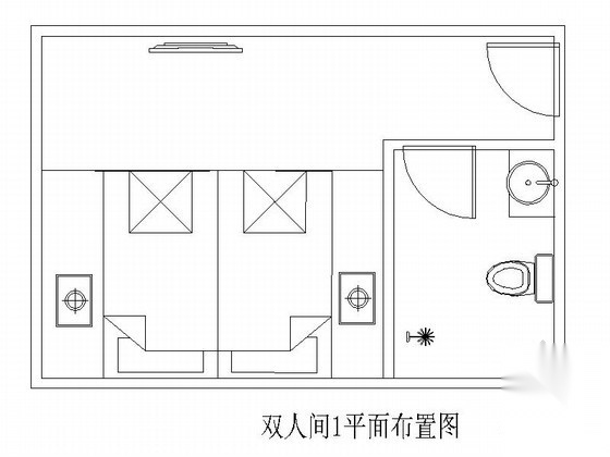 [成都]某洗浴中心双人间装修图