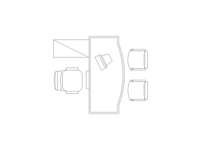 卫浴洗手盆马桶图块 办公桌