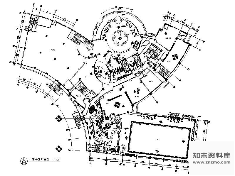 施工图苏州某星级酒店式公寓装修图(含效果)