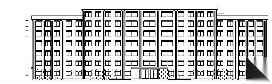 [河南]七层办公楼建筑施工图（含结构专业）