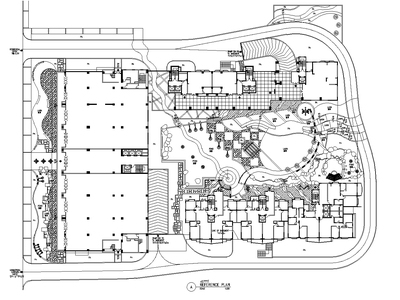 [江苏]南京金陵御景园全套居住区景观CAD施工图 居住区景观