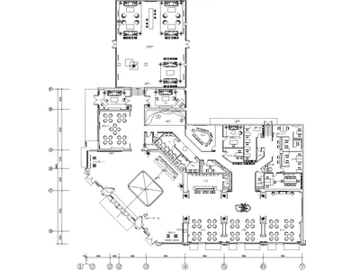 [广东]高文安-佛山奥园售楼处CAD施工图+深化方案+软装方