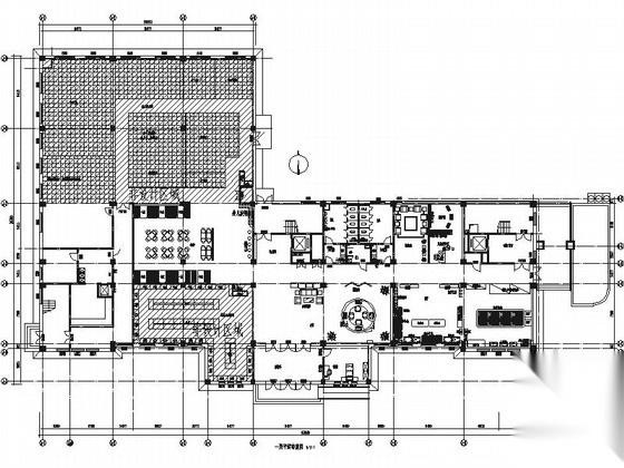 [内蒙]高级现代风格母婴会所室内装修施工图（含实景）