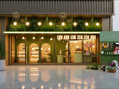 现代花店