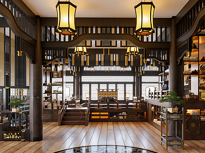 中式茶叶店