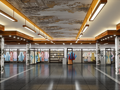新中式服装店
