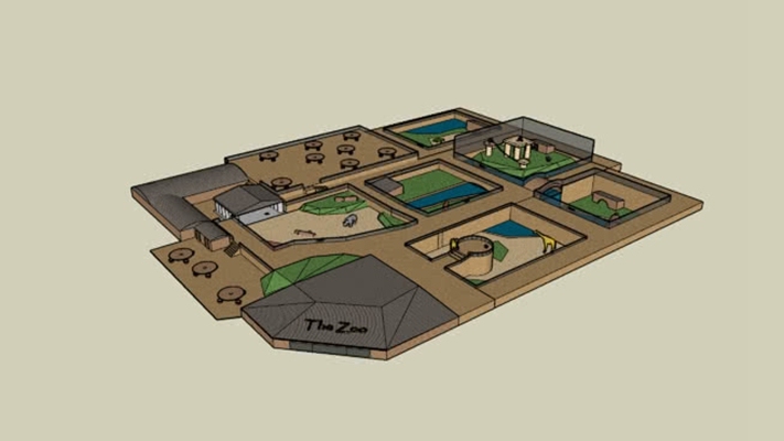 成图规划 草图大师模型