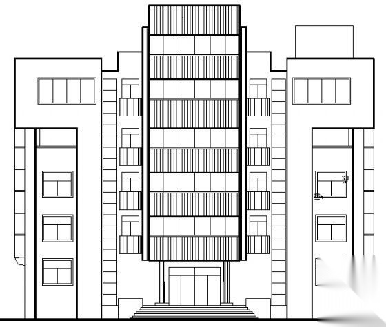 某六层办公楼建筑施工图