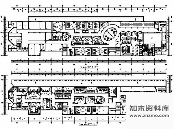 施工图凯悦大酒店豪华KTV空间施工图