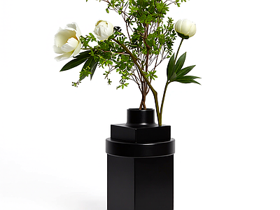 花瓶插花装饰品
