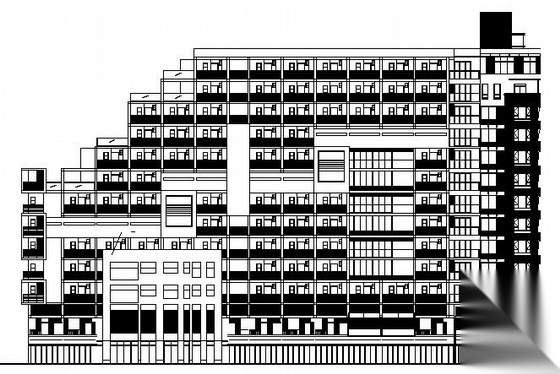 成都 某金色家园建筑施工图