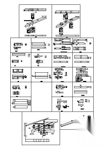 佛光寺柱头科斗拱分件大样 建筑通用节点 建筑工程节点