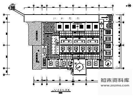 施工图一套餐厅精装修图
