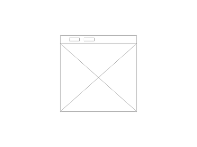 精制动态块 厨房专用模型