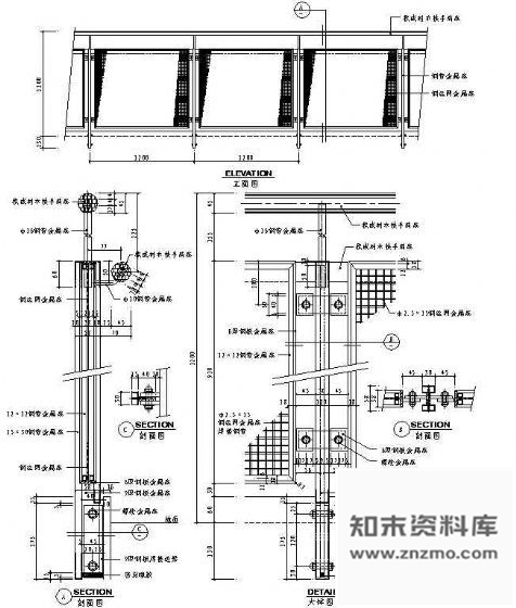 图块/节点楼梯节点详图15