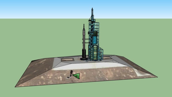 酒泉卫星发射中心第四发射场一号塔 JSLC Launch Area 4 SLS-1 缝纫机 断头台 其他 活页簿 盆
