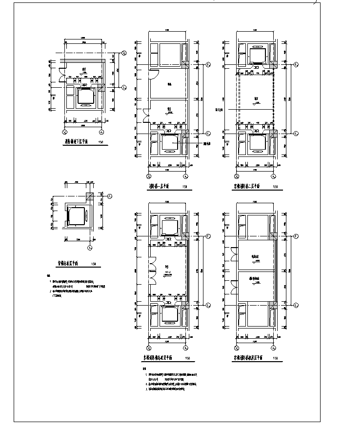 长106.8米宽70.7米八层37985平米大学图书馆建筑设计含详...