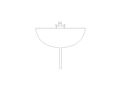卫浴设施 现代家具图块别墅家具图块施工图