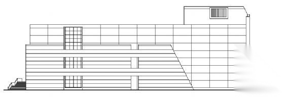 某市三层影剧院建筑方案图