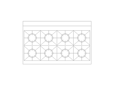 地面拼花 厨房厨具图块图块灶具图块灶具立面图块
