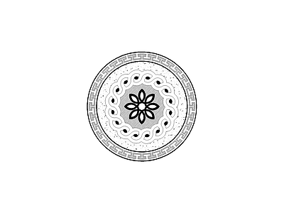 卫浴图块 地面拼花