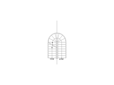 旋转楼梯 顶级家具图块图块