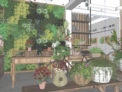 现代花店
