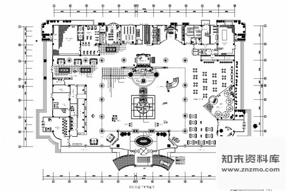 施工图北京市中心繁华地带国际酒店室内施工图