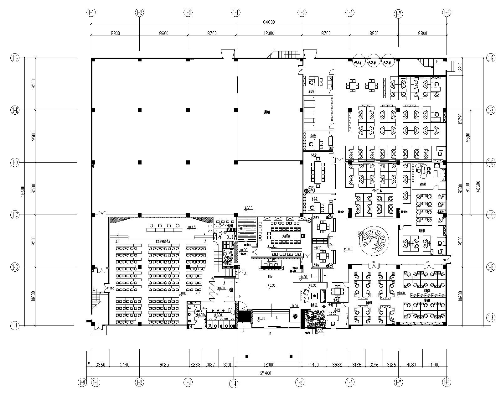 某某某办公楼室内装修设计施工图