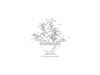 乔木种植 家具图块