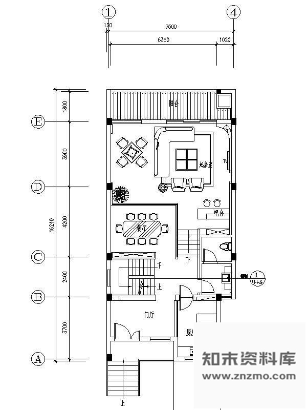 施工图江苏五星级酒店联排客房装修图