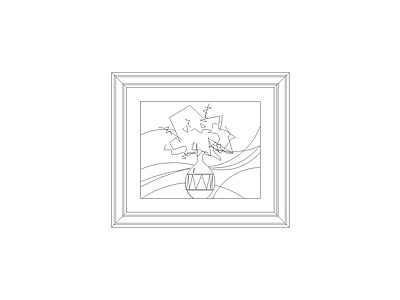陈设类立面挂画 挂画