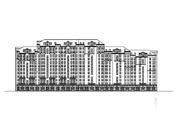 [长春]花园式洋房及小高层住宅小区规划方案图（多种户型...